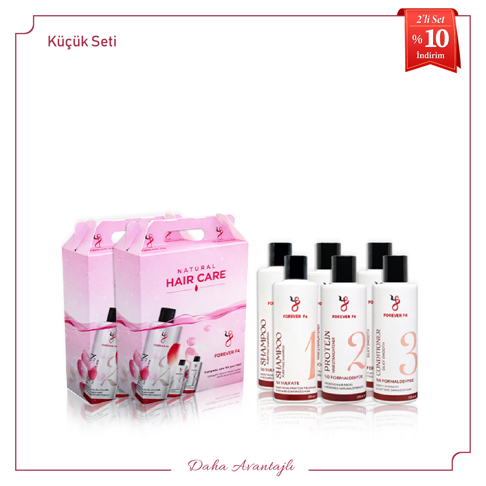 2li Set WEB-03 Küçük Set İkili - 250 ml - Görsel 1